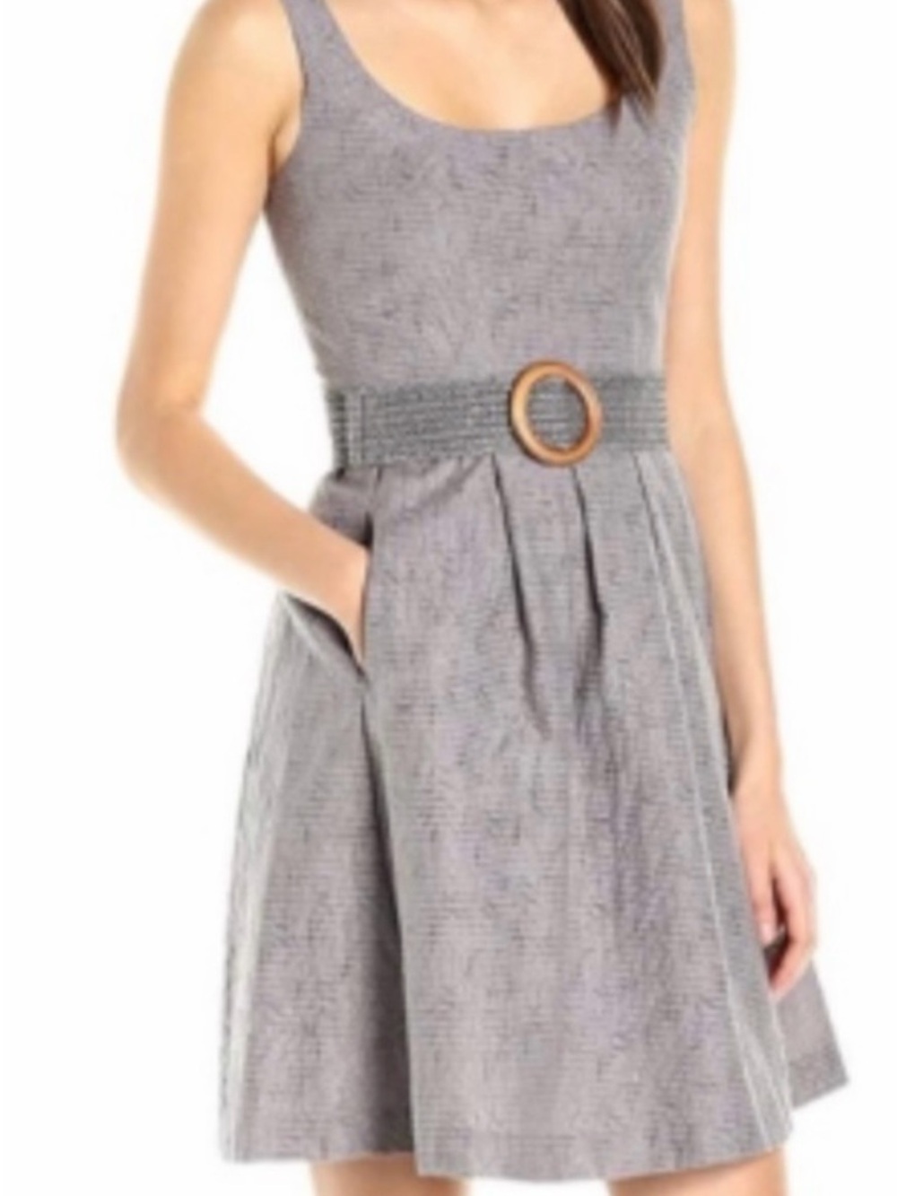 NWT Nine West Fit & Flare Sleeveless Mini Dress Size 14‎
